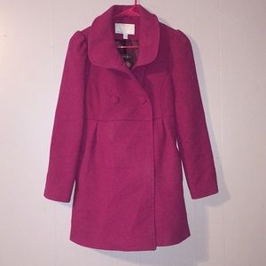 Magenta peacoat